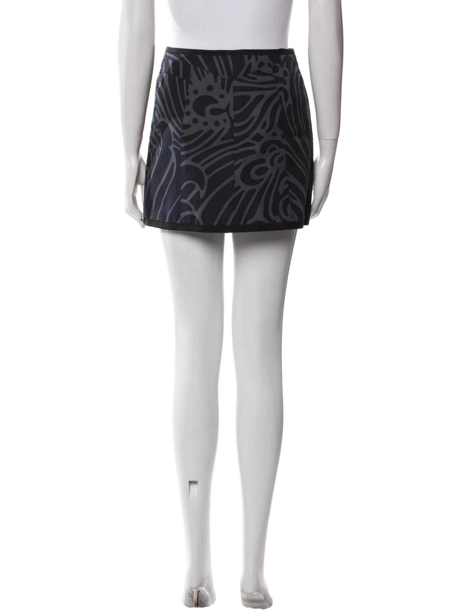Louis Vuitton Printed Mini Skirt